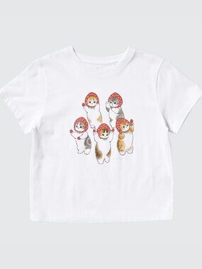 UNIQLO Mofusand Fruits Paradise Strawberries Women's Tee XS